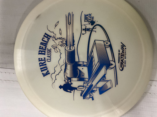 Vist Large View of Product Image Which is Used Gateway PLATINUM BLADE Disc Golf Driver White