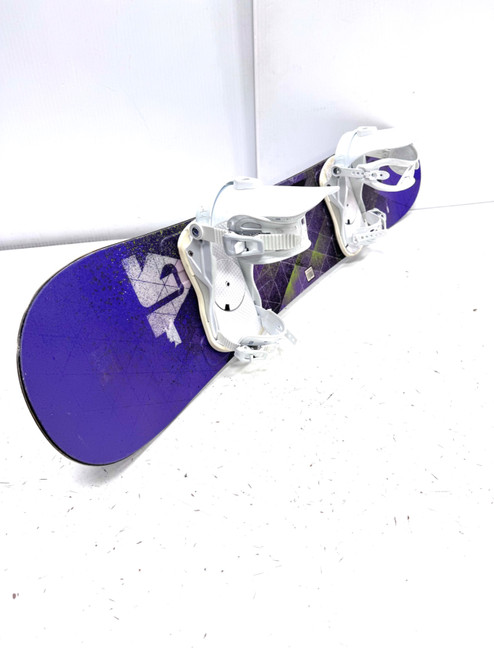 Vist Large View of Product Image Which is Used Burton 138L LTR UNION BINDING S/M Girls Board/Binding Purple 138 cm