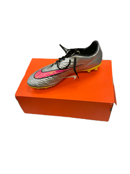 Vist Large View of Product Image Which is Used Nike HYPERVENOM Soccer Cleats Grey Senior 10