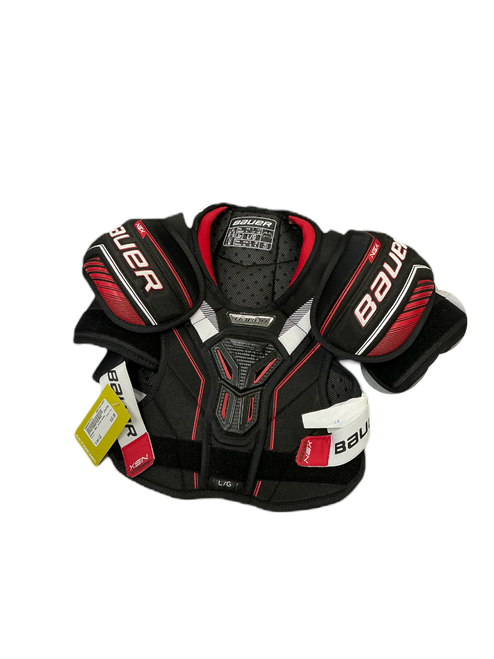 Vist Large View of Product Image Which is Used Bauer NSX Junior Shoulder Pads LG