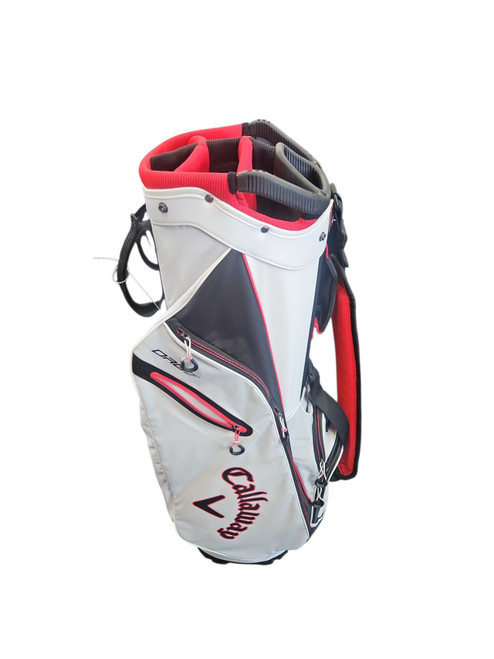Vist Large View of Product Image Which is Used Callaway ORG 7 Mens Cart Bag White
