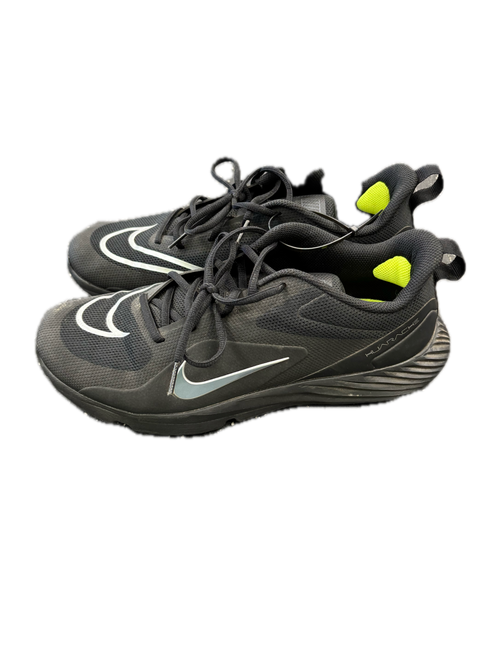 Vist Large View of Product Image Which is Used Nike ALPHA HUARACHE 8 TURF LAX Cleats Mens Black Senior 11