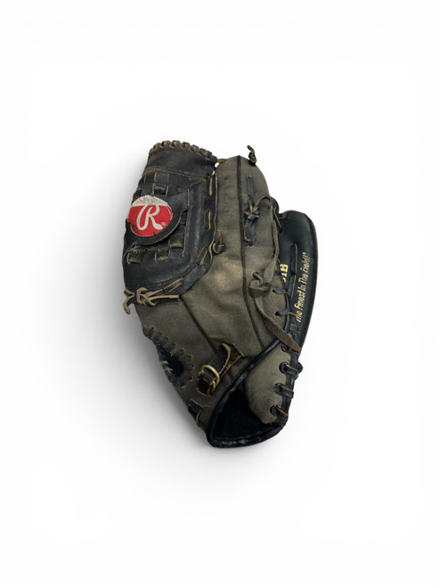 Vist Large View of Product Image Which is Used Rawlings RBG 51B BB/SB Glove RH Throw Black 12 1/2"