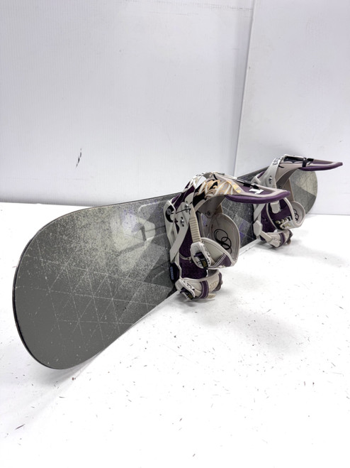 Vist Large View of Product Image Which is Used Burton 148L CM LTR TECH NINE BND FITS9-12 Mens Board/Bindings Grey 148 cm