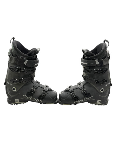 Vist Large View of Product Image Which is Used Fischer HYBRID 12+ Mens DH Ski Boot Black 285 MP - M10.5 - W11.5