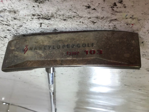 Vist Large View of Product Image Which is Used Nancy Lopez Golf FAME 103 Mens Putter LH