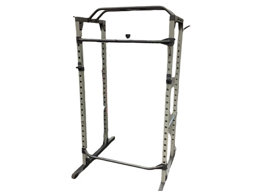 Vist Large View of Product Image Which is Used SQUAT RACK WITH PULL DOWN Home Gym No Plates