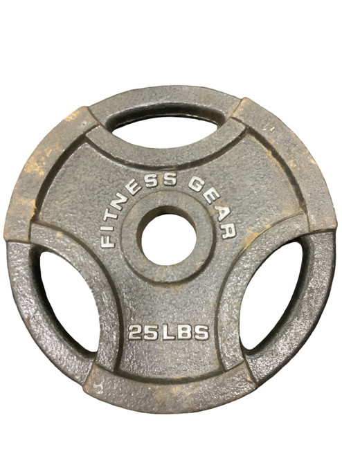 Vist Large View of Product Image Which is Used Fitness Gear Olympic Plate (Each) 25 lb