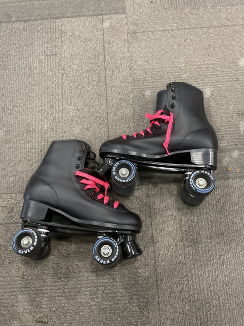 Vist Large View of Product Image Which is Used SEVEN QUAD SKATES Senior Roller Quad Skates Black Senior 8