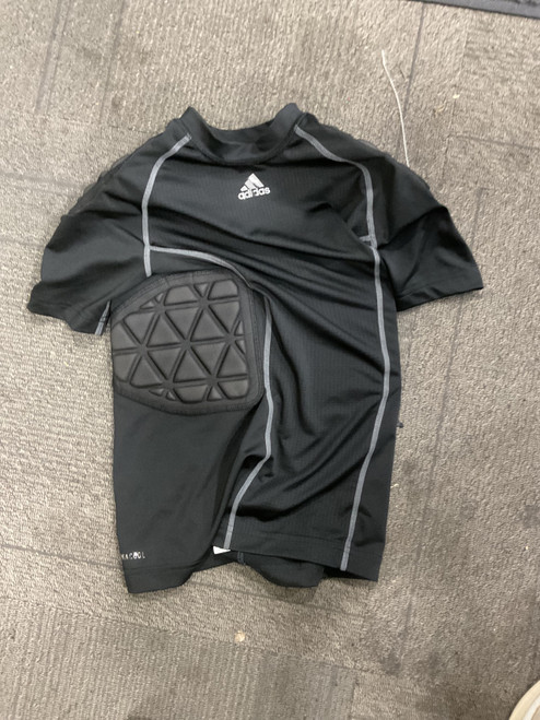 Vist Large View of Product Image Which is Used Adidas PADDED SHIRT FB Top Youth Black MD