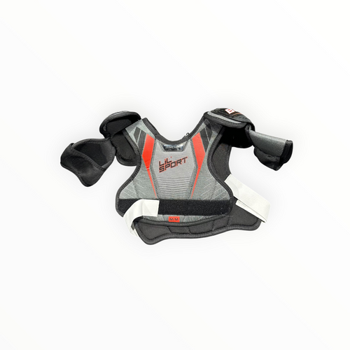 Vist Large View of Product Image Which is Used Bauer LIL SPORT Youth Shoulder Pads MD