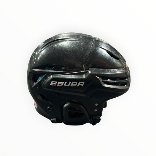 Vist Large View of Product Image Which is Used Bauer RE-AKT 55 Hockey Helmet Only Black SM
