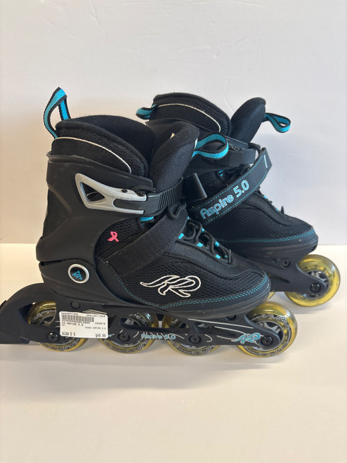 Vist Large View of Product Image Which is Used K2 ASPIRE 5.0 Senior Rec Fitness Skates None Senior 6