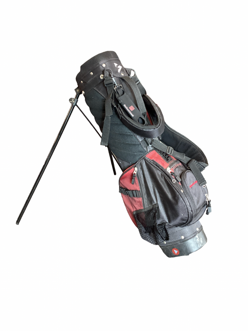 Vist Large View of Product Image Which is Used FAIRWAY Jr Stand Bag Maroon