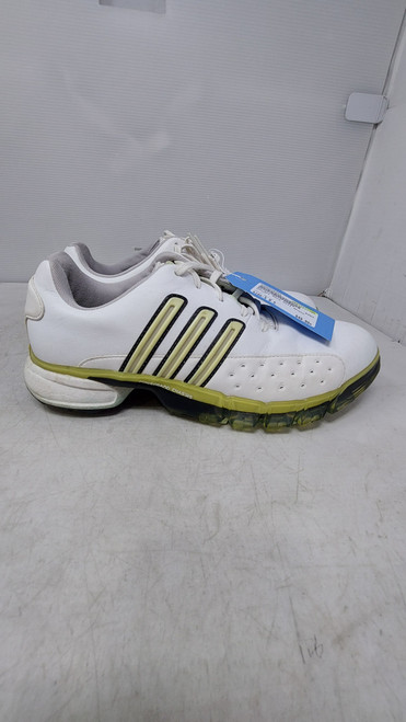 Vist Large View of Product Image Which is Used Adidas Mens Golf Shoes White Senior 9.5