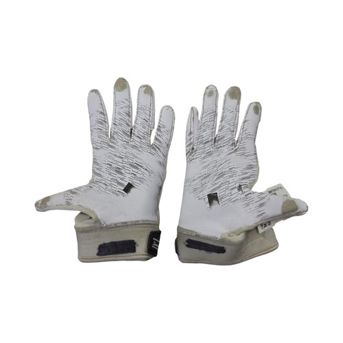 Vist Large View of Product Image Which is Used Adidas SCORCHLIGHT 7 FB ADT SM RECEIVER GLOVES FB Gloves White SM