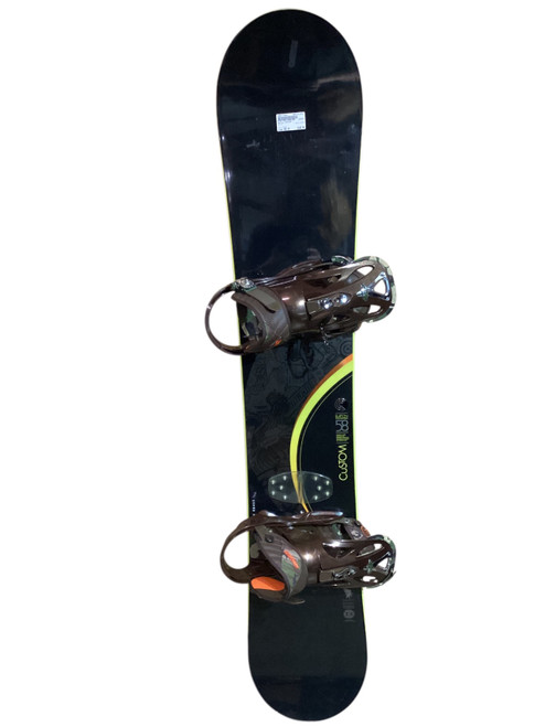 Vist Large View of Product Image Which is Used Burton CUSTOM Mens Board/Bindings Black 158 cm