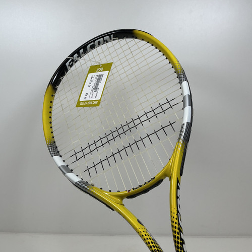 Vist Large View of Product Image Which is Babolat FALCON Tennis Racquet Yellow 4 5/8"