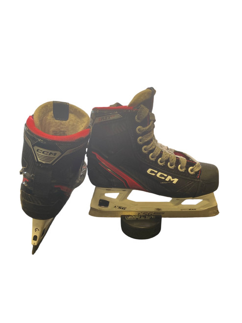 Vist Large View of Product Image Which is Used CCM EFLEX 6.5 Junior Goalie Skate Junior 02