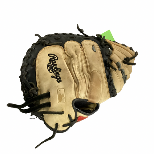 Vist Large View of Product Image Which is Used Rawlings GG ELITE BB/SB Catchers RH Throw Tan 33"