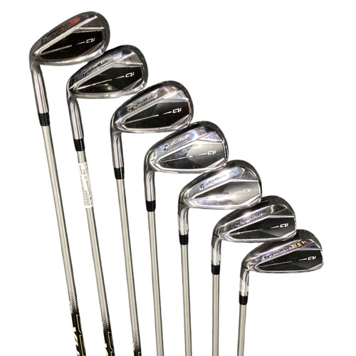 Vist Large View of Product Image Which is Used Taylormade QI Mens Iron Set LH 6I-SW