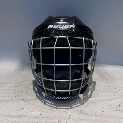 Vist Large View of Product Image Which is Used Bauer PRODIGY Helmet Cage Combo Black SM