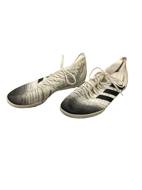 Vist Large View of Product Image Which is Used Adidas NEMESIS Soccer Indoor Shoes White Senior 6