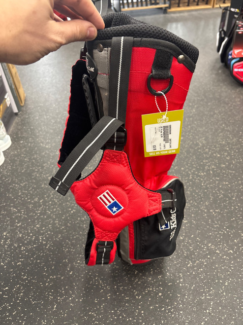 Vist Large View of Product Image Which is Used US Kids UL39 Jr Stand Bag Red