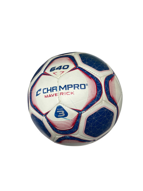 Vist Large View of Product Image Which is Used Champro MAVERICK All Size Soccer Ball White 3
