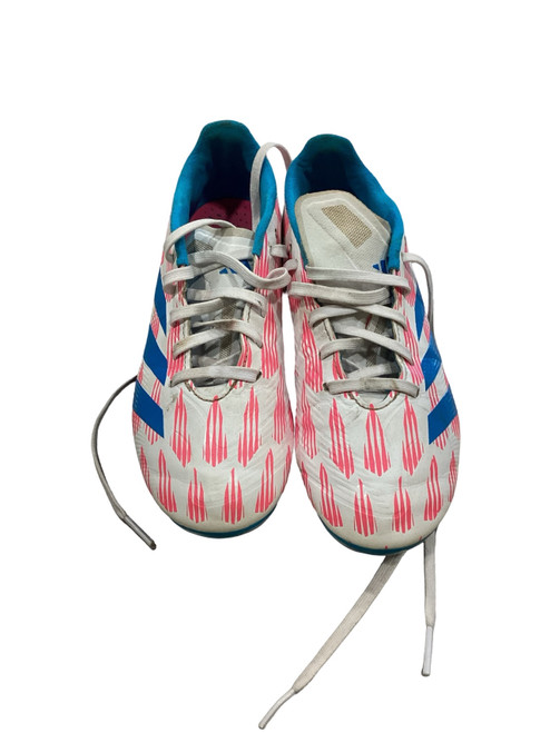 Vist Large View of Product Image Which is Used Adidas Soccer Cleats Pink Junior 04