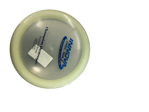 Vist Large View of Product Image Which is Used Innova CHAMPION DESTROYER Disc Golf Driver Yellow