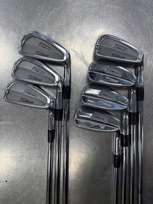 Vist Large View of Product Image Which is Used Titleist 735CM Mens Iron Set RH 4I-PW