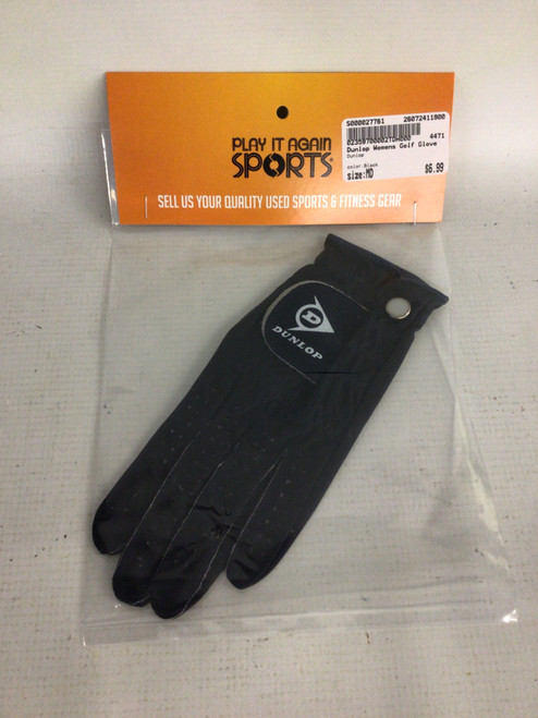 Vist Large View of Product Image Which is Used Dunlop Womens Golf Glove Black MD