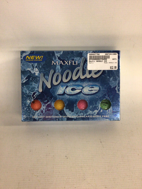 Vist Large View of Product Image Which is Used Maxfli NOODLE ICE 12 Pack - Golf Balls