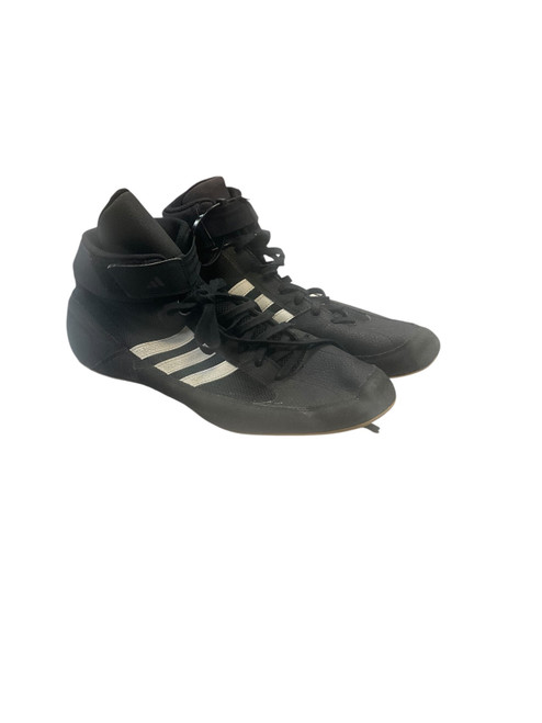 Vist Large View of Product Image Which is Used Adidas Wrestling Shoes Black Senior 12