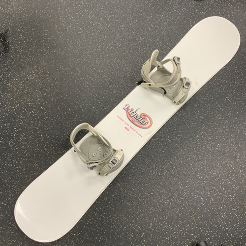 Vist Large View of Product Image Which is Used Liquid RANGE 1590 Mens Board/Bindings White 159 cm
