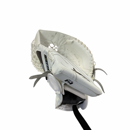 Vist Large View of Product Image Which is Used Brians GOALIE CATCHER Junior Goalie Catcher White