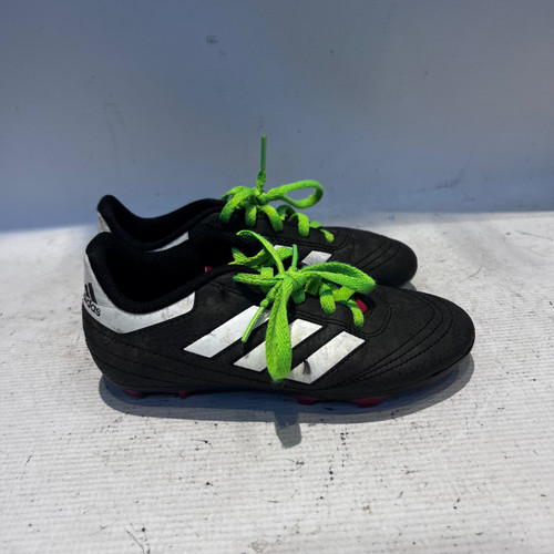 Vist Large View of Product Image Which is Used Adidas Soccer Cleats Black Youth 13.0