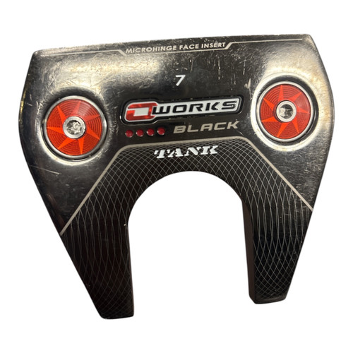 Vist Large View of Product Image Which is Used Odyssey O WORKS 7 BLACK TANK Mens Putter LH