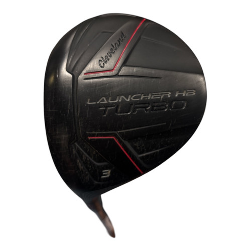 Vist Large View of Product Image Which is Used Cleveland LAUNCHER TURBO Mens Fairway Wood LH 3 Wood