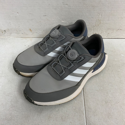 Vist Large View of Product Image Which is Used Adidas Mens Golf Shoes Grey Senior 8