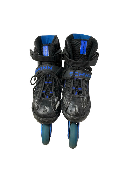 Vist Large View of Product Image Which is Used Schwinn ADJUSTABLE 8-9.5 Senior Rec Fitness Skates Black