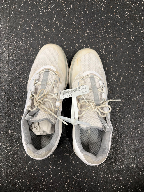 Vist Large View of Product Image Which is Used Under Armour Womens Golf Shoes White Senior 9.5