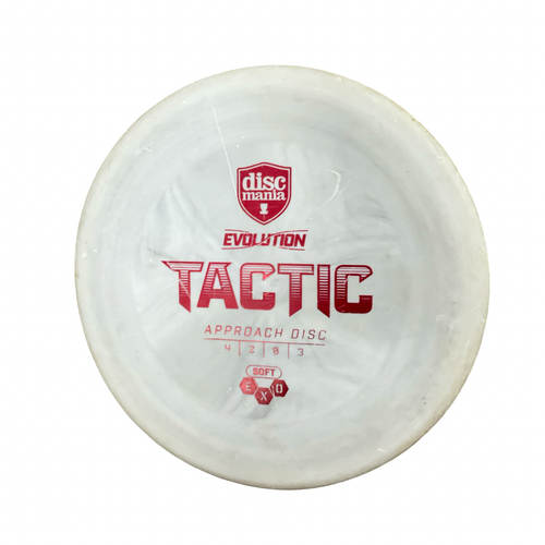 Vist Large View of Product Image Which is Used Discmania TACTIC Disc Golf Putter Grey