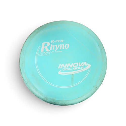 Vist Large View of Product Image Which is Used Innova RHYN Disc Golf Putter Carolina Blue