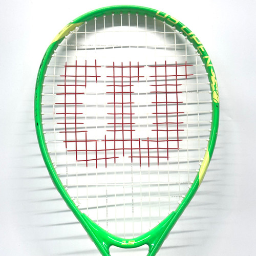 Vist Large View of Product Image Which is Used Wilson US OPEN 19 Junior Tennis Racquet Neon Green 19"