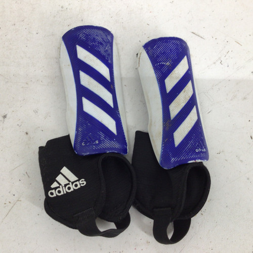 Vist Large View of Product Image Which is Used Adidas YOUTH SM SOCCER SHIN GUARDS Soccer Shin Guards Youth Royal Blue SM
