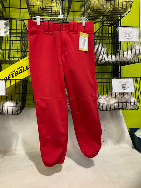 Vist Large View of Product Image Which is Used Mizuno SOFTBALL PANTS BB/SB Pant Womens Red SM