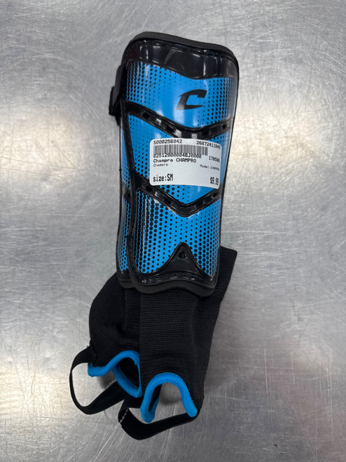 Vist Large View of Product Image Which is Used Champro CHAMPRO Soccer Shin Guards SM