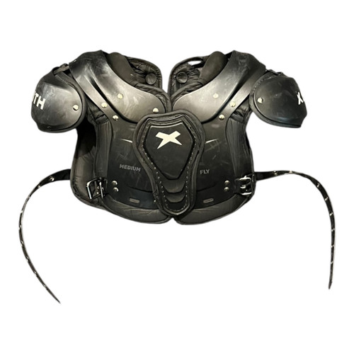 Vist Large View of Product Image Which is Used Xenith FLY FB Shoulder Pads Black MD